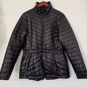 The North Face Women’s Aeliana Triclimate Interior Black Belted Puffer Jacket